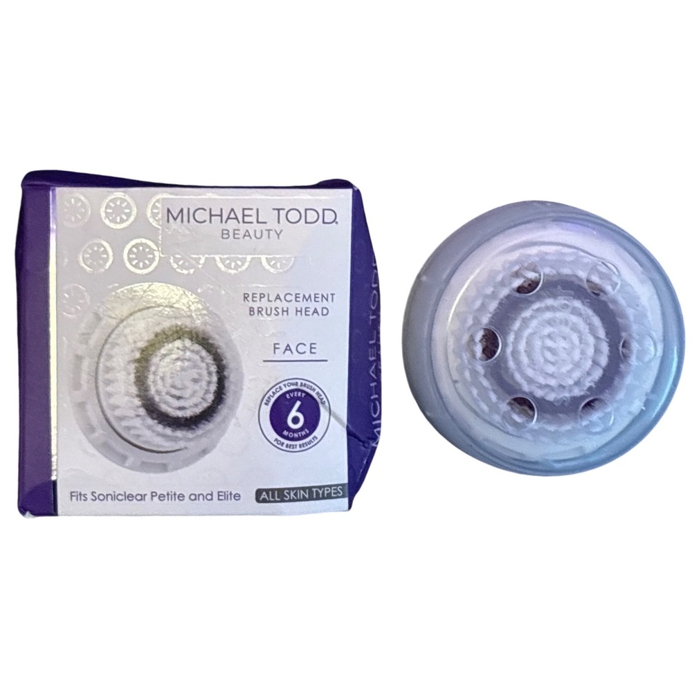 NEW Michael Todd Beauty Face Replacement Brush Head Fits Soniclear Petite Elite‎